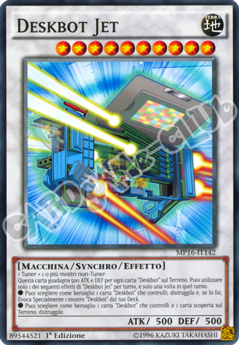 MP16-IT142 Deskbot Jet comune 1a Edizione (IT) -NEAR MINT-