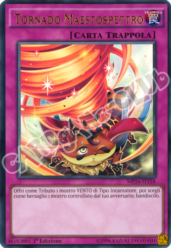 MP16-IT158 Tornado Maestospettro ultra rara 1a Edizione (IT) -NEAR MINT-