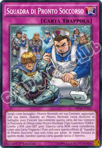 MP16-IT161 Squadra di Pronto Soccorso comune 1a Edizione (IT) -NEAR MINT-