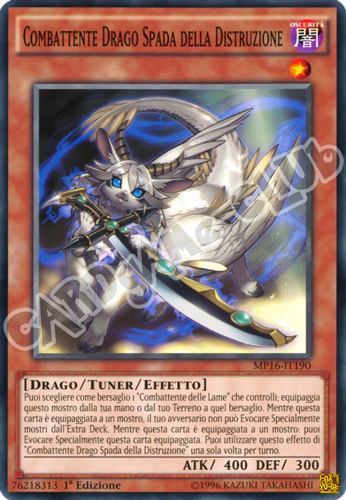 MP16-IT190 Combattente Drago Spada della Distruzione comune 1a Edizione (IT) -NEAR MINT-