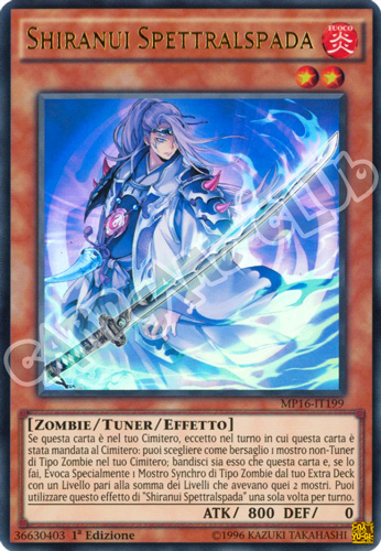 MP16-IT199 Shiranui Spettralspada ultra rara 1a Edizione (IT) -NEAR MINT-