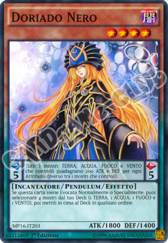 MP16-IT203 Doriado Nero comune 1a Edizione (IT) -NEAR MINT-