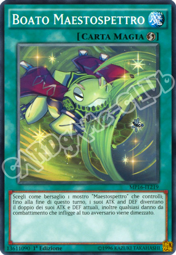 MP16-IT219 Boato Maestospettro comune 1a Edizione (IT) -NEAR MINT-