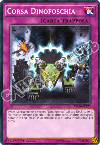 MP16-IT227 Corsa Dinofoschia comune 1a Edizione (IT) -NEAR MINT-