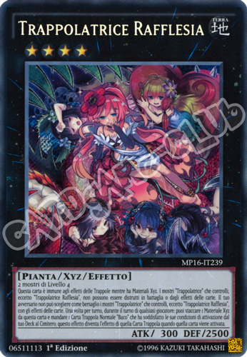 MP16-IT239 Trappolatrice Rafflesia rara segreta 1a Edizione (IT) -NEAR MINT-