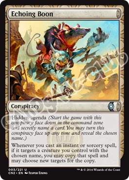 003 / 221 Echoing Boon non comune (EN) -NEAR MINT-