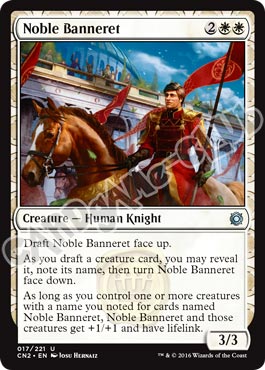 017 / 221 Noble Banneret non comune (EN) -NEAR MINT-