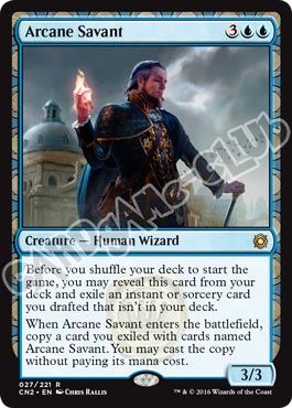 027 / 221 Arcane Savant rara (EN) -NEAR MINT-