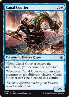 028 / 221 Canal Courier comune (EN) -NEAR MINT-