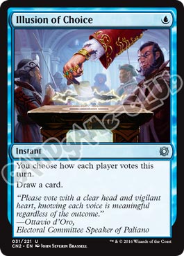 031 / 221 Illusion of Choice non comune (EN) -NEAR MINT-