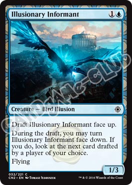 032 / 221 Illusionary Informant comune (EN) -NEAR MINT-