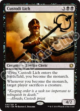 041 / 221 Custodi Lich rara (EN) -NEAR MINT-