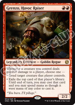 054 / 221 Grenzo, Havoc Raiser rara (EN) -NEAR MINT-