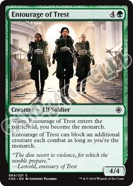 064 / 221 Entourage of Trest comune (EN) -NEAR MINT-