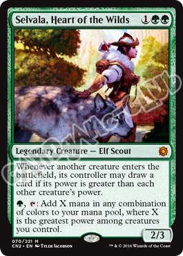 070 / 221 Selvala, Heart of the Wilds rara mitica (EN) -NEAR MINT-