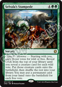 071 / 221 Selvala's Stampede rara (EN) -NEAR MINT-