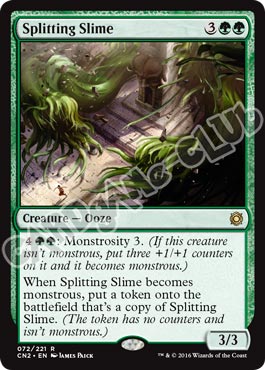 072 / 221 Splitting Slime rara (EN) -NEAR MINT-