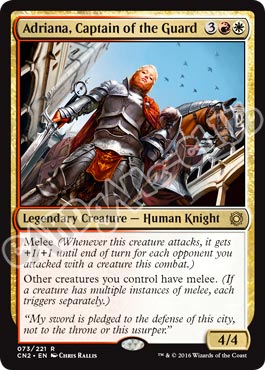 073 / 221 Adriana, Captain of the Guard rara (EN) -NEAR MINT-