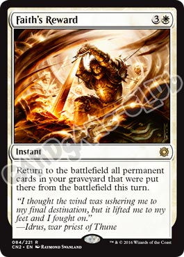 084 / 221 Faith's Reward rara (EN) -NEAR MINT-