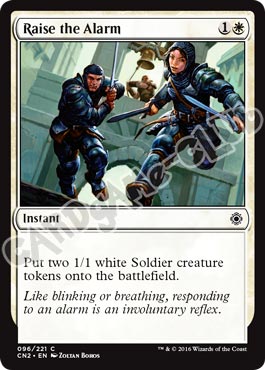 096 / 221 Raise the Alarm comune (EN) -NEAR MINT-