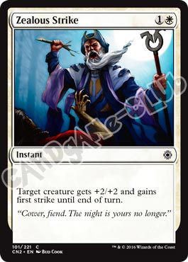 101 / 221 Zealous Strike comune (EN) -NEAR MINT-