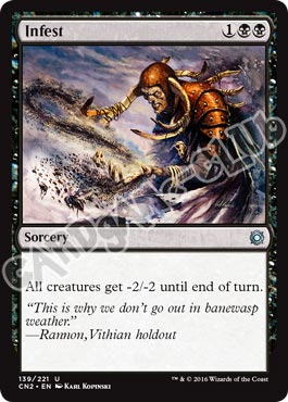 139 / 221 Infest non comune (EN) -NEAR MINT-