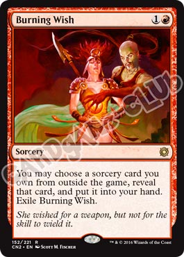 152 / 221 Burning Wish rara (EN) -NEAR MINT-