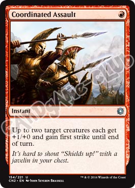 154 / 221 Coordinated Assault non comune (EN) -NEAR MINT-