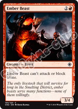 155 / 221 Ember Beast comune (EN) -NEAR MINT-