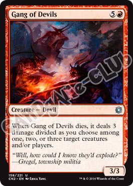 158 / 221 Gang of Devils non comune (EN) -NEAR MINT-