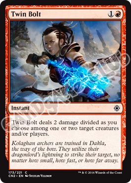 173 / 221 Twin Bolt comune (EN) -NEAR MINT-