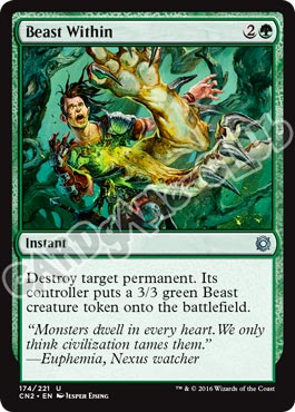 174 / 221 Beast Within non comune (EN) -NEAR MINT-