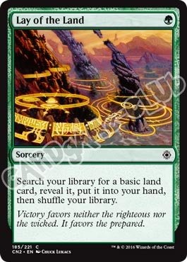 185 / 221 Lay of the Land comune (EN) -NEAR MINT-