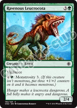 192 / 221 Ravenous Leucrocota comune (EN) -NEAR MINT-