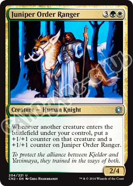 204 / 221 Juniper Order Ranger non comune (EN) -NEAR MINT-