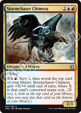 207 / 221 Stormchaser Chimera non comune (EN) -NEAR MINT-
