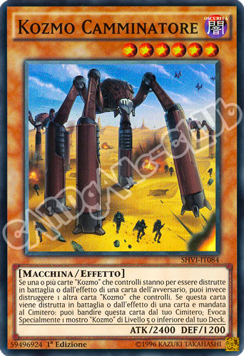SHVI-IT084 Kozmo Camminatore super rara 1a Edizione (IT) -NEAR MINT-