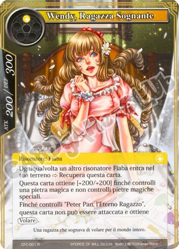 CFC1-IT001 Wendy, Ragazza Sognante rara normale (IT) -NEAR MINT-