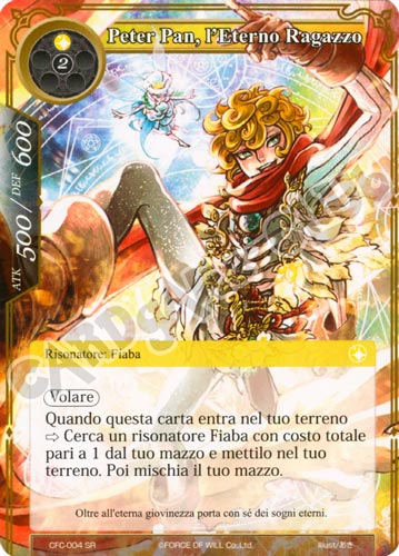 CFC1-IT004 Peter Pan, l'Eterno Ragazzo super rara normale (IT) -NEAR MINT-