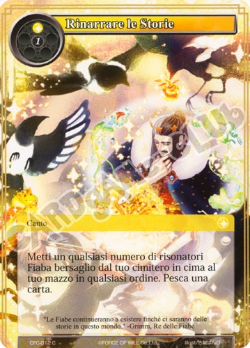 CFC1-IT012 Rinarrare le Storie comune normale (IT) -NEAR MINT-