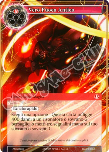 CFC1-IT018 Vero Fuoco Antico non comune normale (IT) -NEAR MINT-