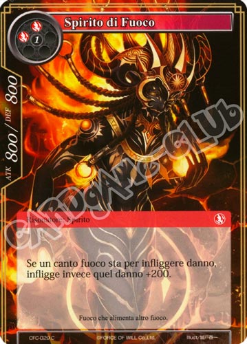 CFC1-IT029 Spirito di Fuoco comune normale (IT) -NEAR MINT-
