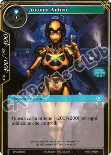 CFC1-IT036 Automa Antico rara normale (IT) -NEAR MINT-