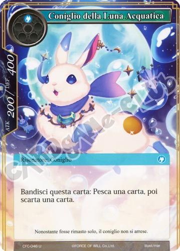CFC1-IT046 Coniglio della Luna Acquatica non comune normale (IT) -NEAR MINT-