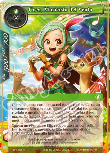 CFC1-IT054 Crea, Musicista del Vento rara normale (IT) -NEAR MINT-