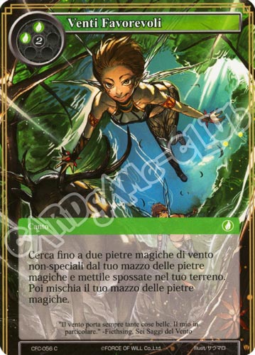 CFC1-IT056 Venti Favorevoli comune normale (IT) -NEAR MINT-