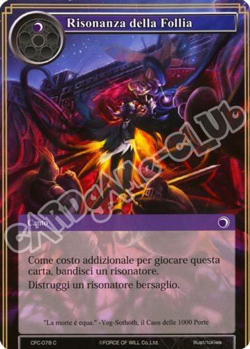 CFC1-IT078 Risonanza della Follia comune normale (IT) -NEAR MINT-