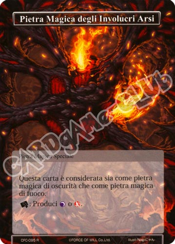 CFC1-IT095 Pietra Magica degli Involucri Arsi rara normale (IT) -NEAR MINT-
