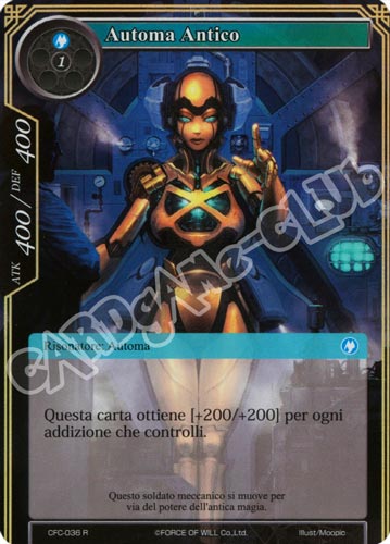 CFC1-IT036 Automa Antico rara parallel (IT) -NEAR MINT-
