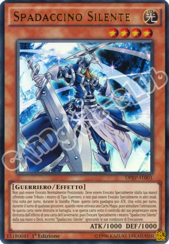 DPRP-IT001 Spadaccino Silente ultra rara 1a edizione (IT) -NEAR MINT-